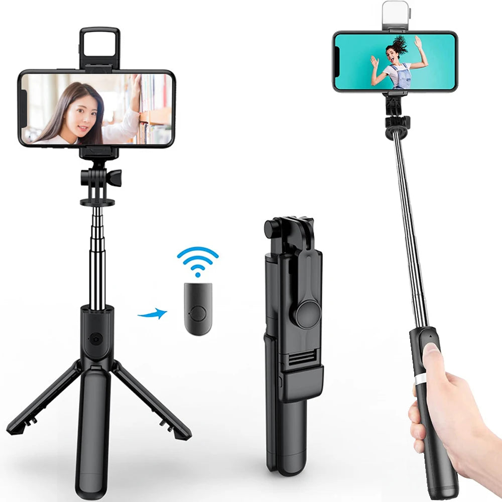 Selfie Stick Tripod R1S Bluetooth Remote